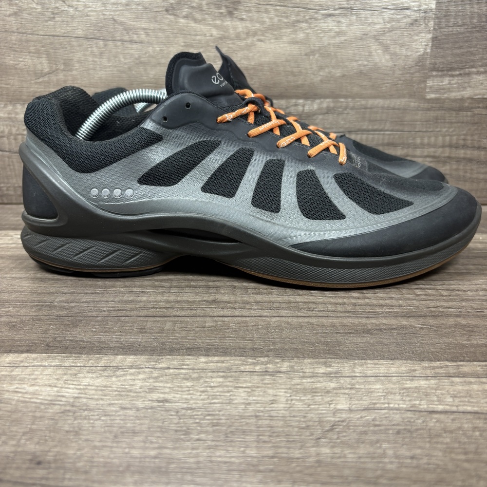 Ecco Biom Train Fjuel Racer Gray Black Mens US Size 12 EUR 46 Sneakers